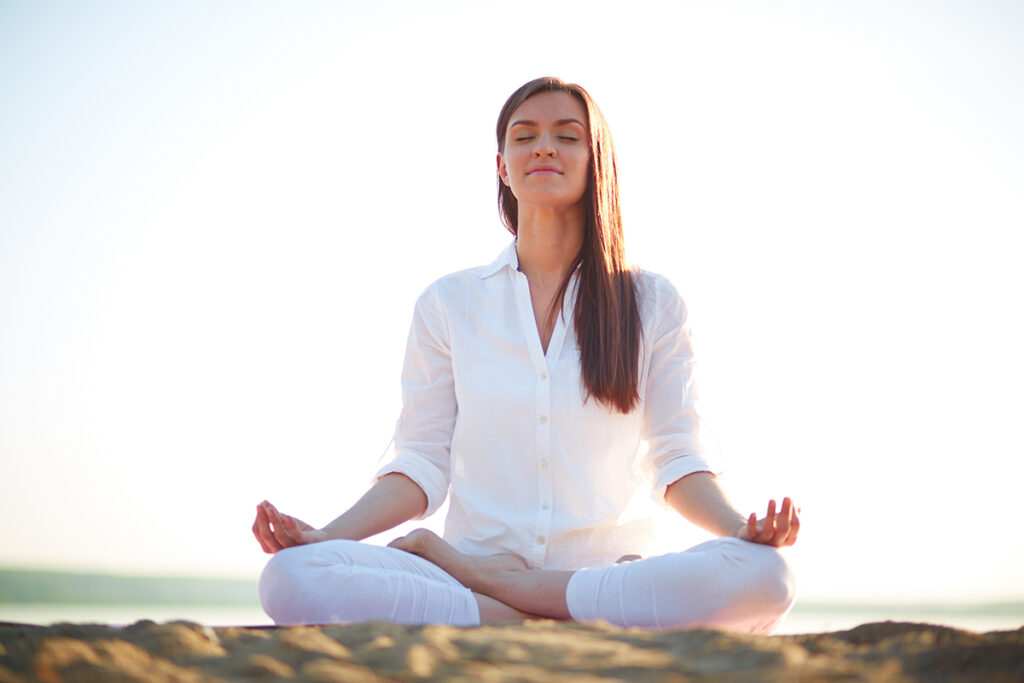 Lotus Position for Meditation